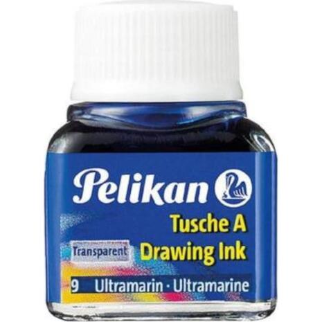 Σινική μελάνη Pelikan 523 Νο 09 Ultramarine 10ml (Ultramarine)